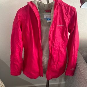 Columbia Rain Jacket Pink